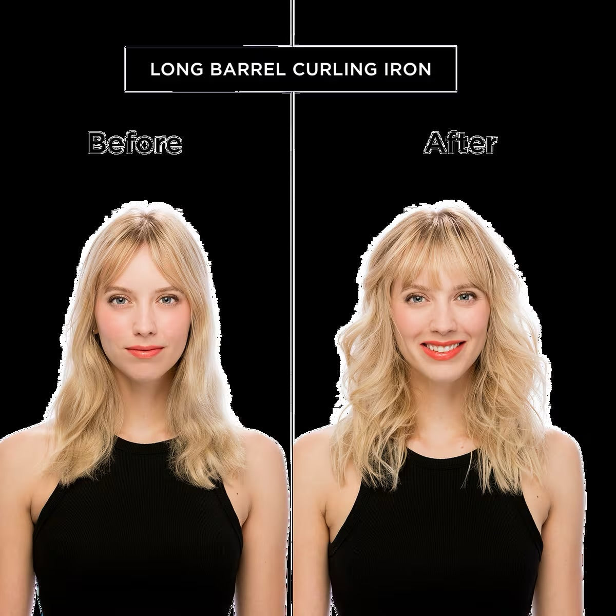 Long Barrel Curling Iron 1.25